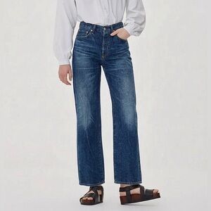 CITIZENS OF HUMANITY Flavie Trouser Jean Organic Cotton High Rise W24 Runs Large